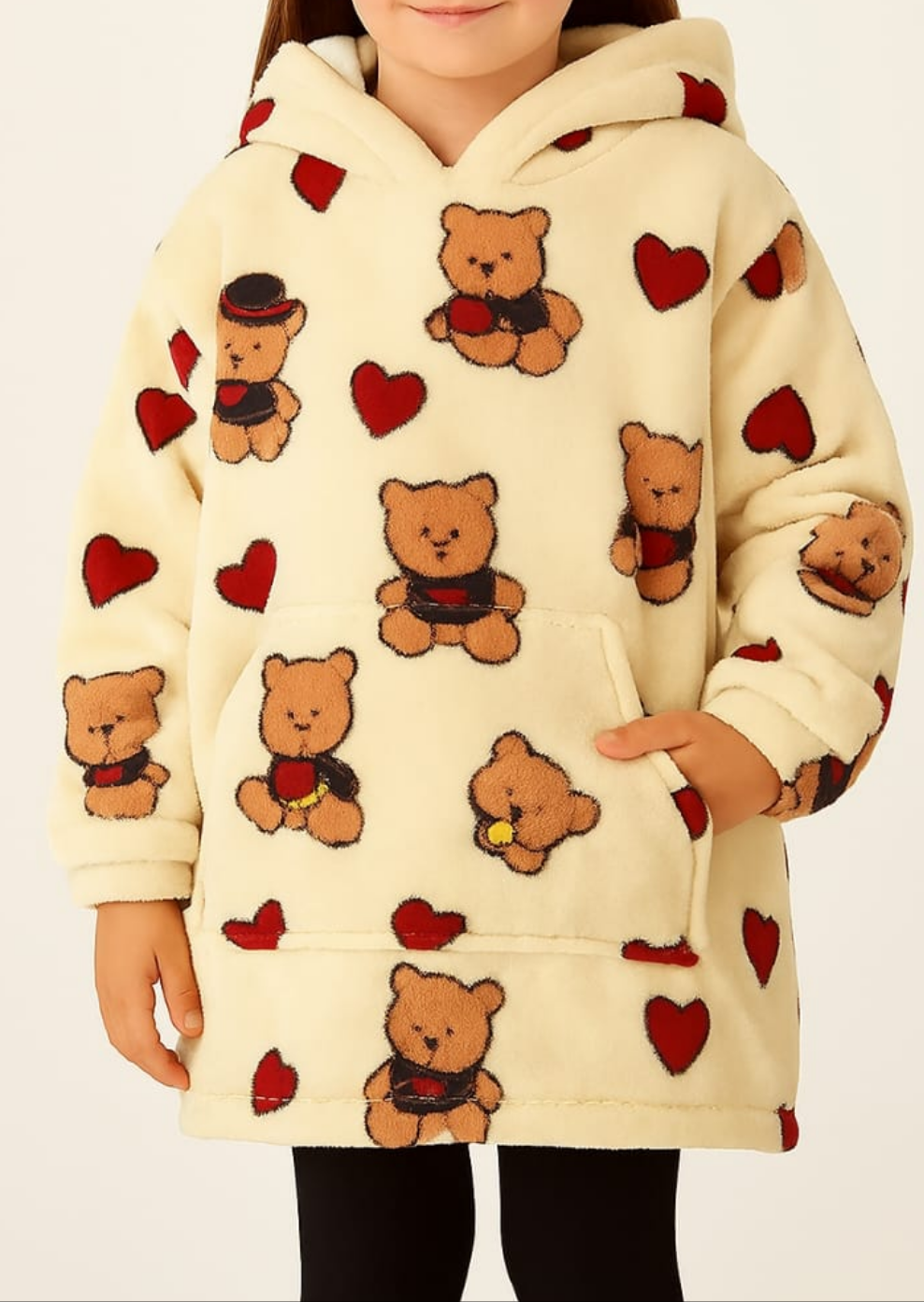 Kids girls blanket jersey