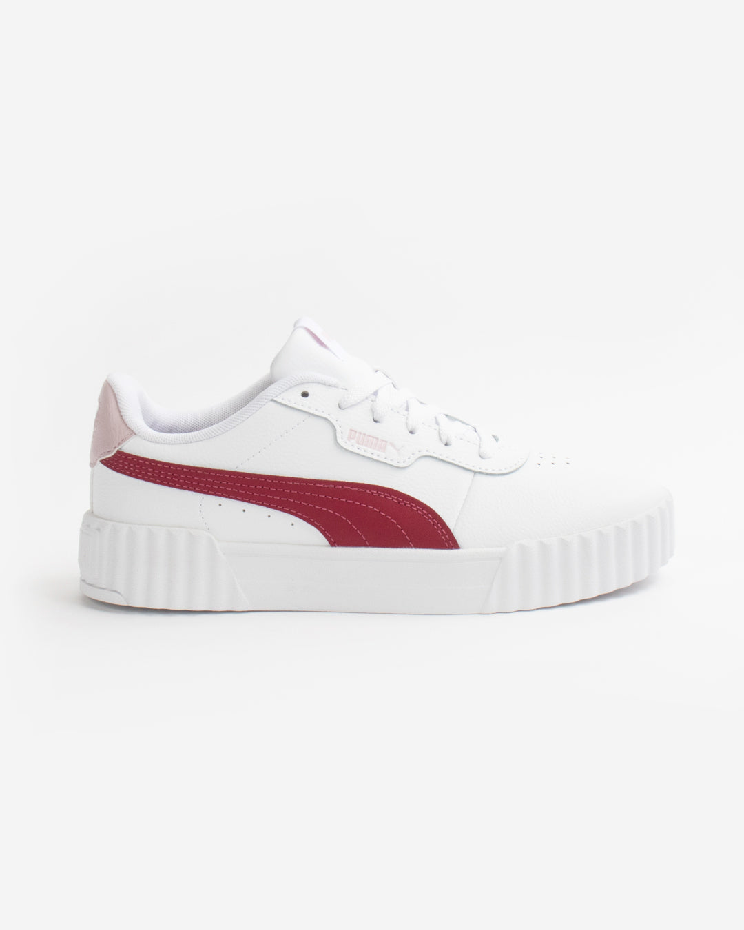 Puma J Carina White/Mauve Kids sneakers
