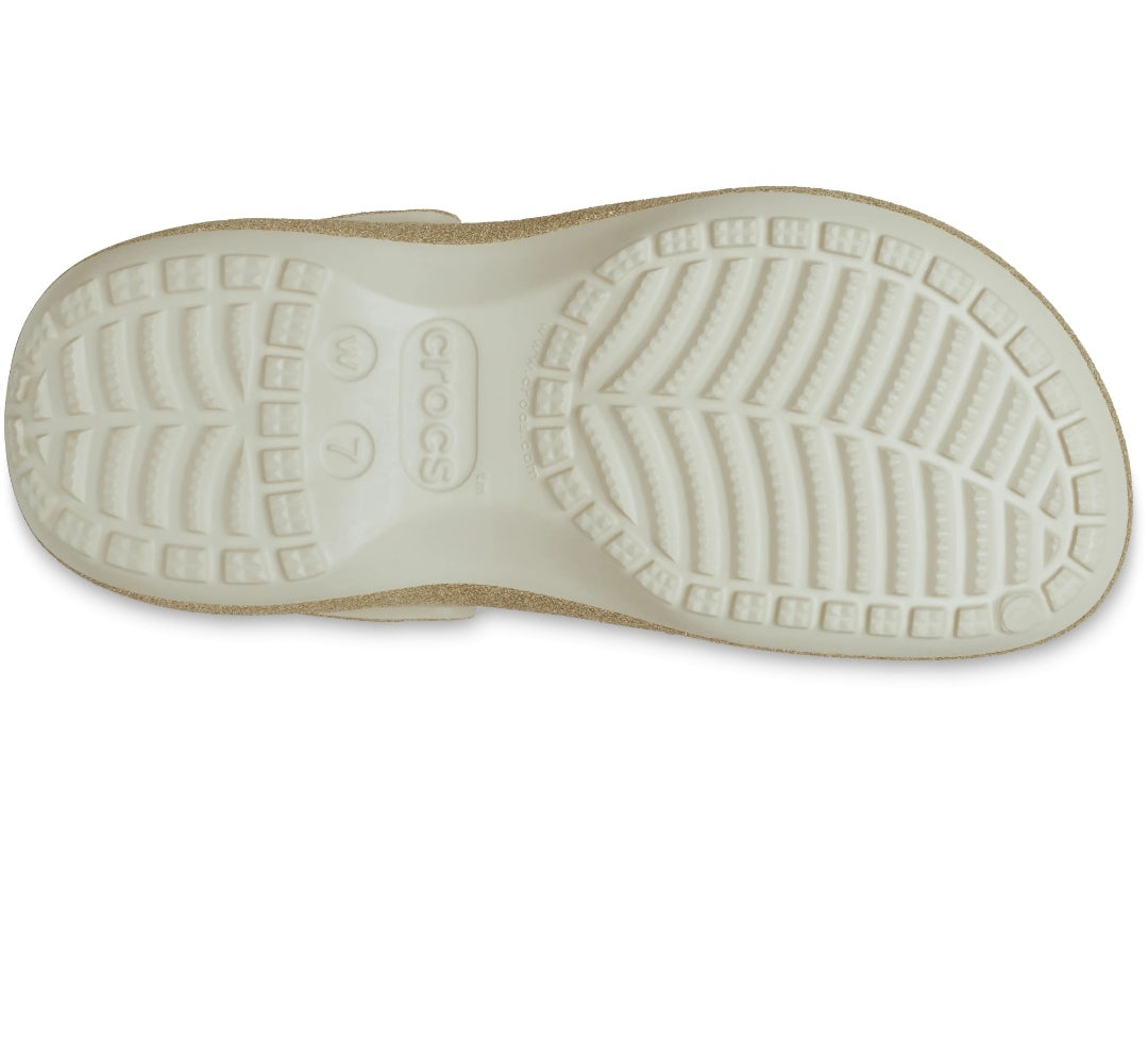 CLASSIC PLATFORM GLITTER EMBELLISHED CLOG WOMENS