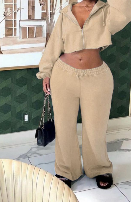 Ladies 2 piece Crop Outfits
