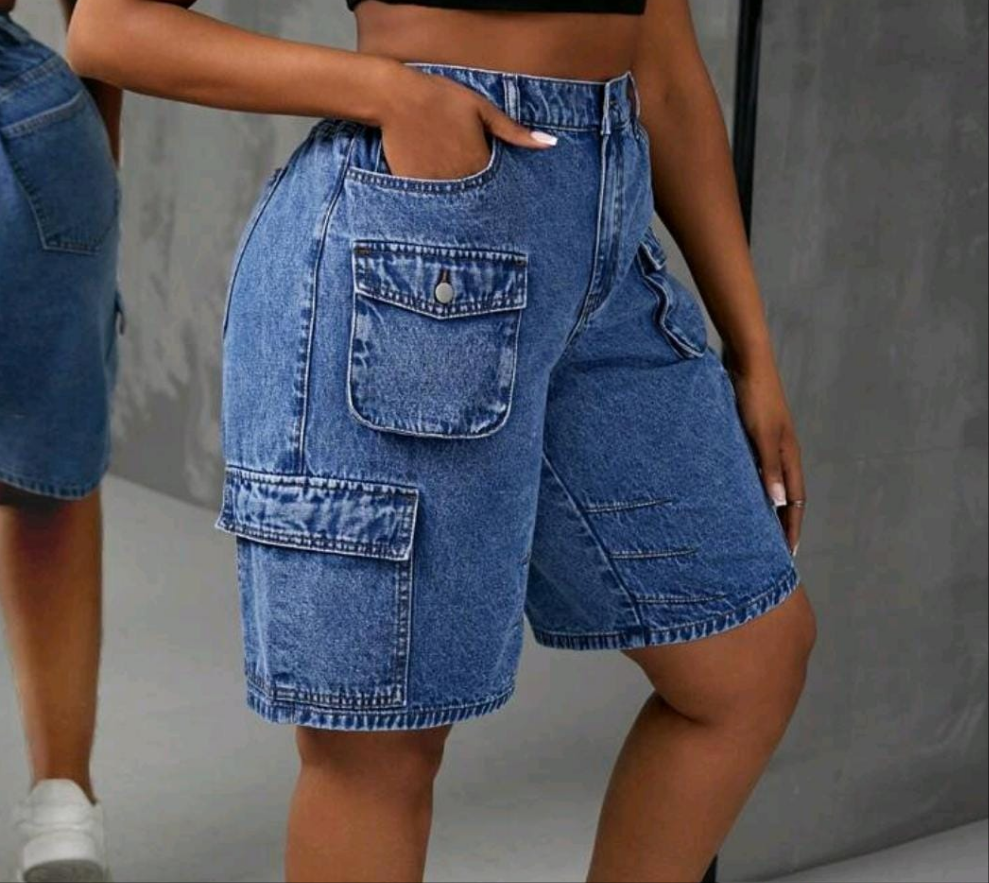 Ladies Denim Short