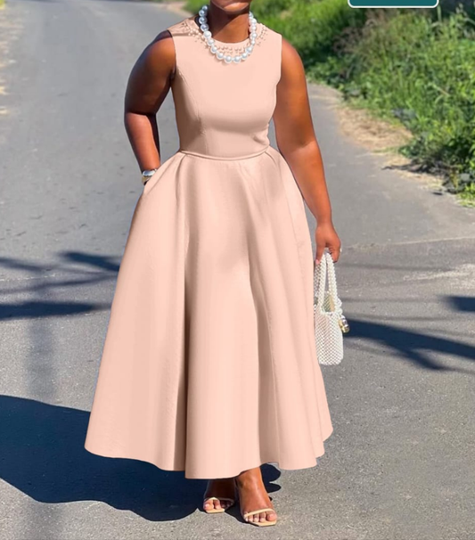 Ladies long Sleeveless Dresses