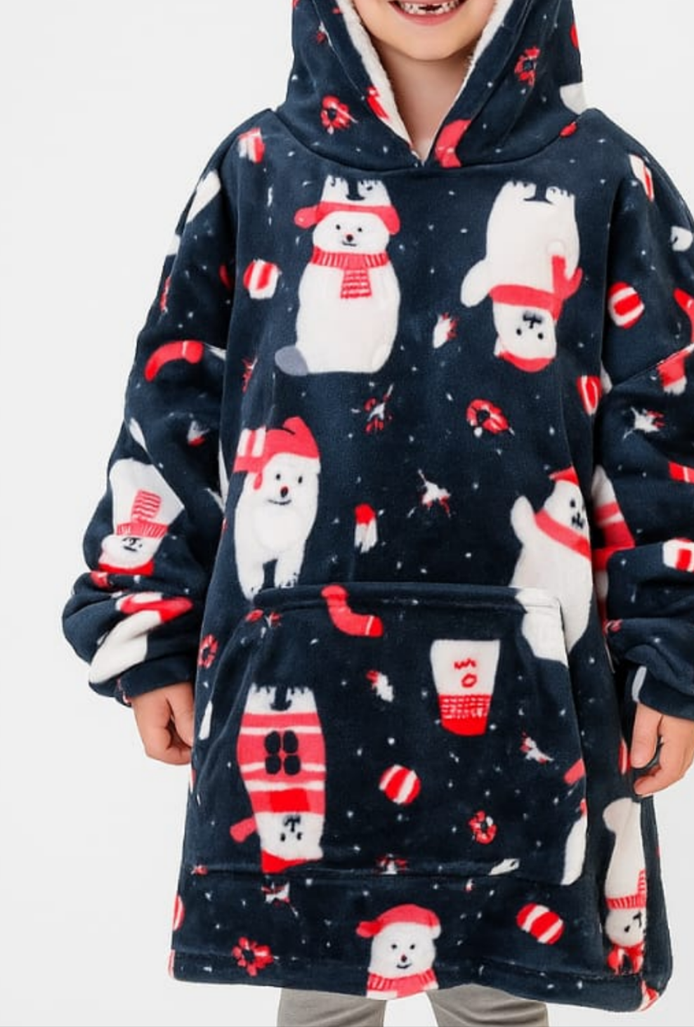 Kids girls blanket jersey