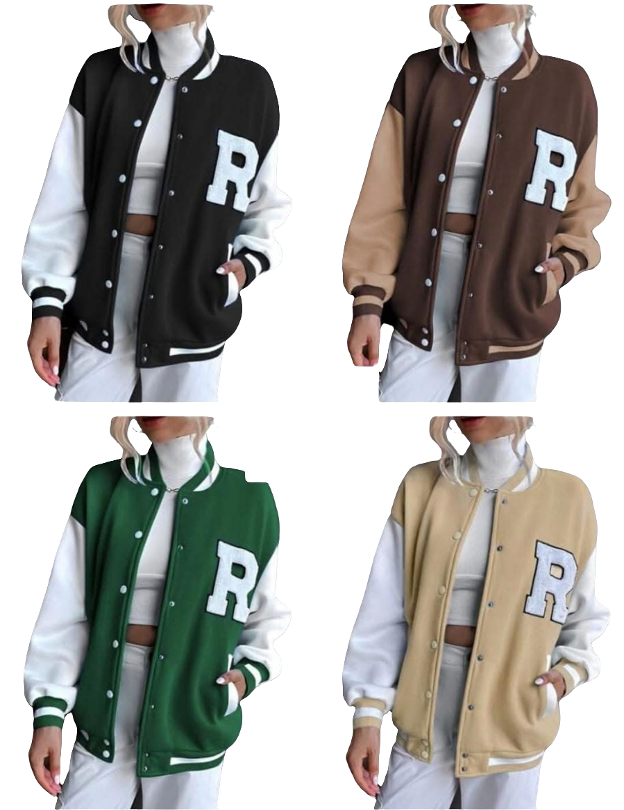 Women\Man's R Varsity Jackets