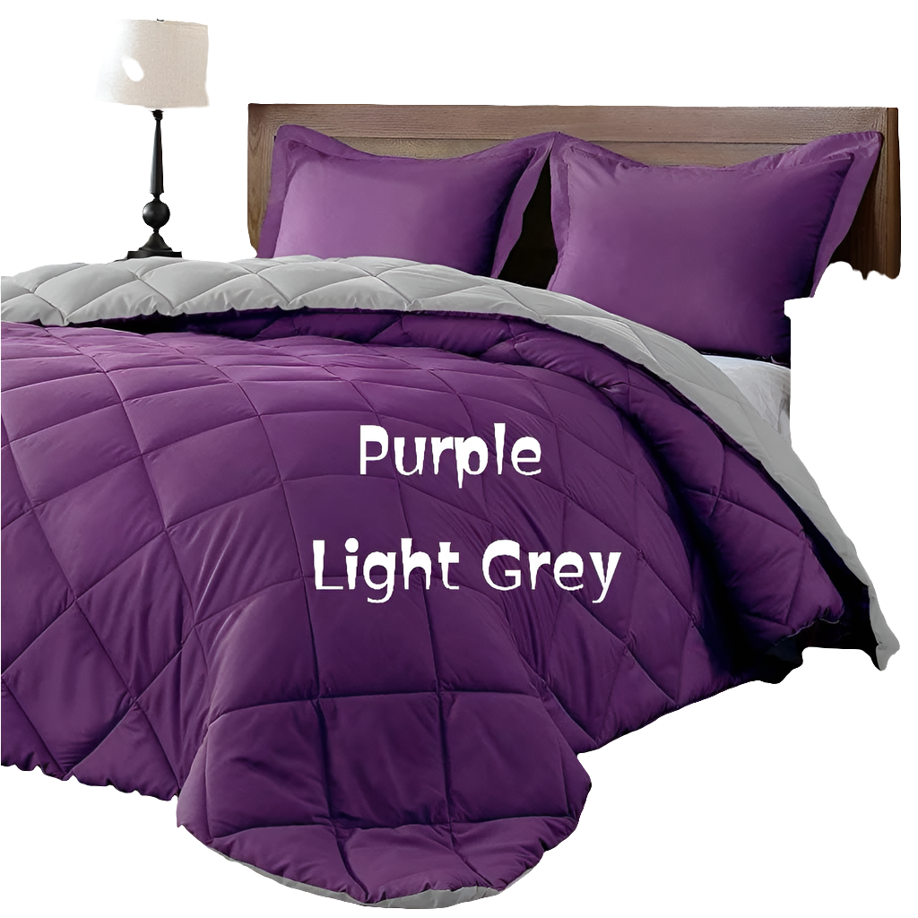 5pcs mix and match comforter .    2 standard pillowcases.                     2 continental pillowcase.