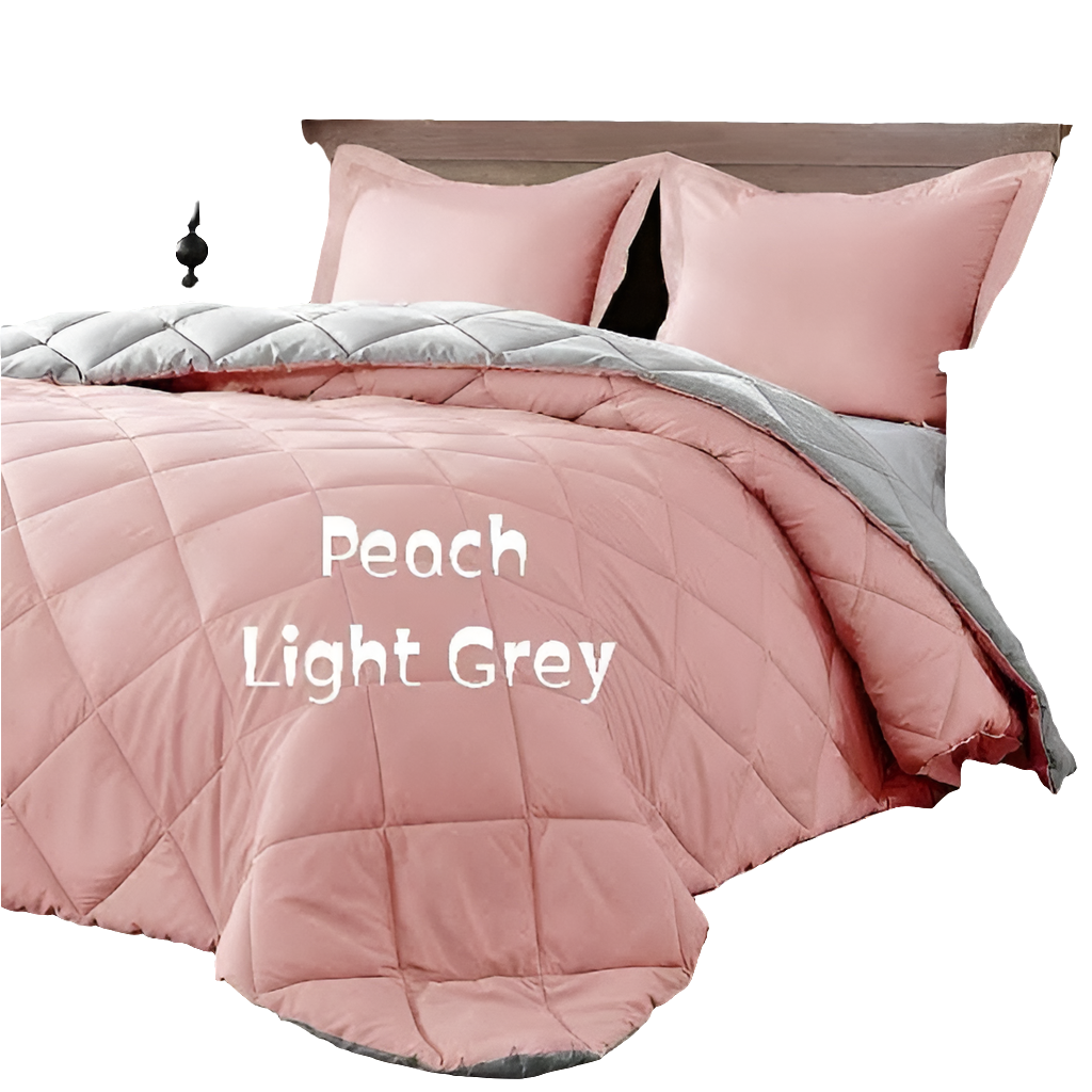 5pcs mix and match comforter .    2 standard pillowcases.                     2 continental pillowcase.