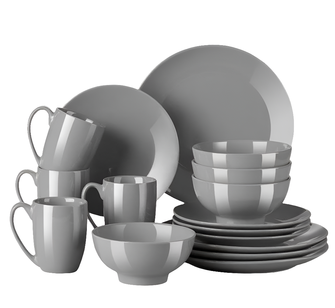 16 Piece Dinner plates set