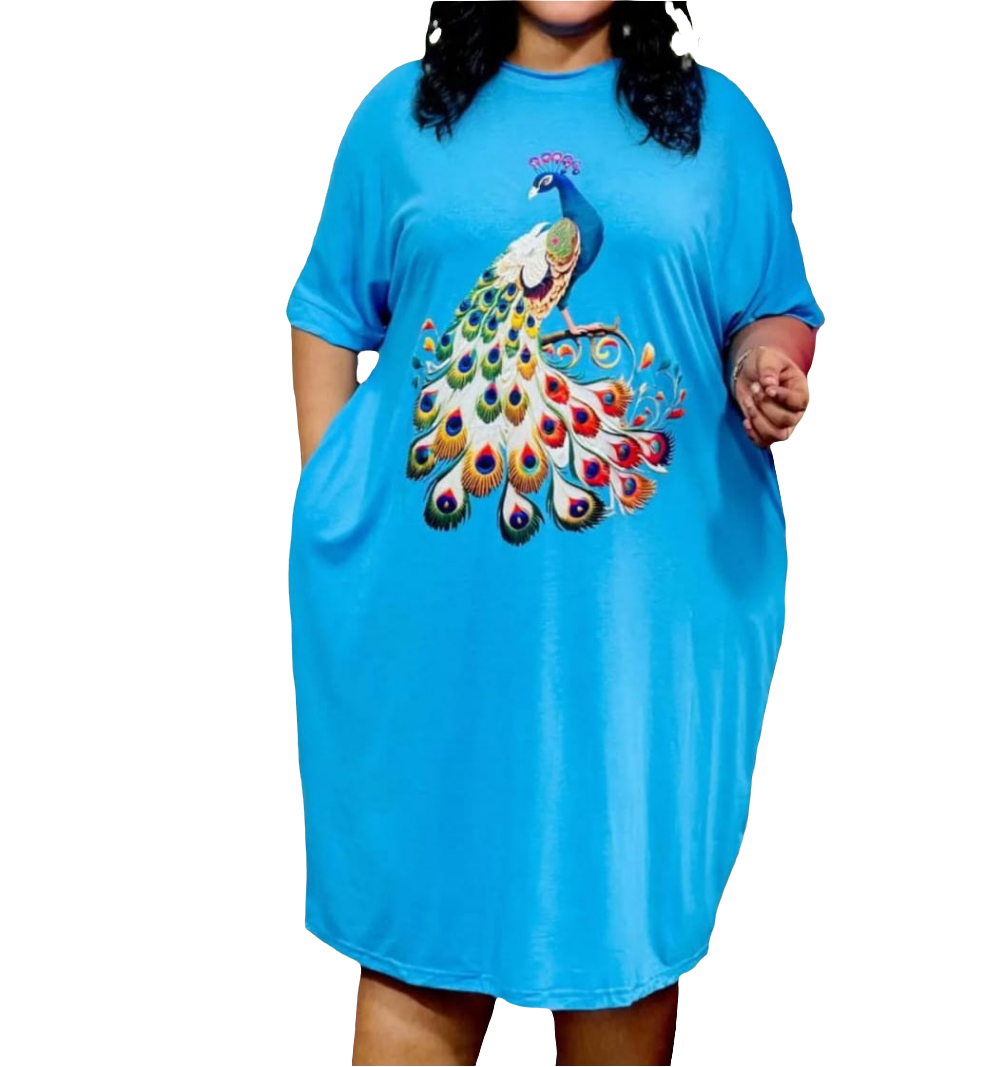 Woman's Peacock Dress