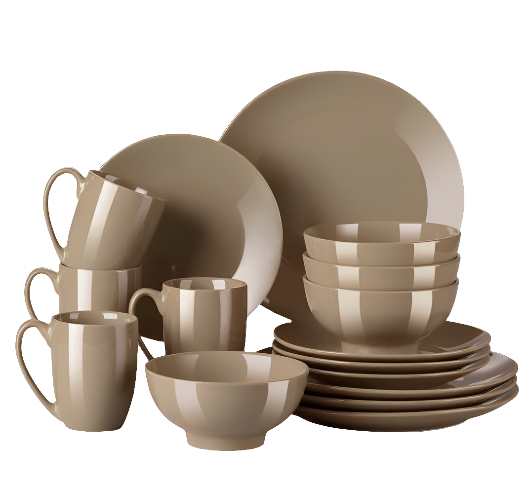 16 Piece Dinner plates set