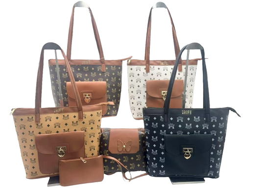 Ladies Handbags 3 in 1 set