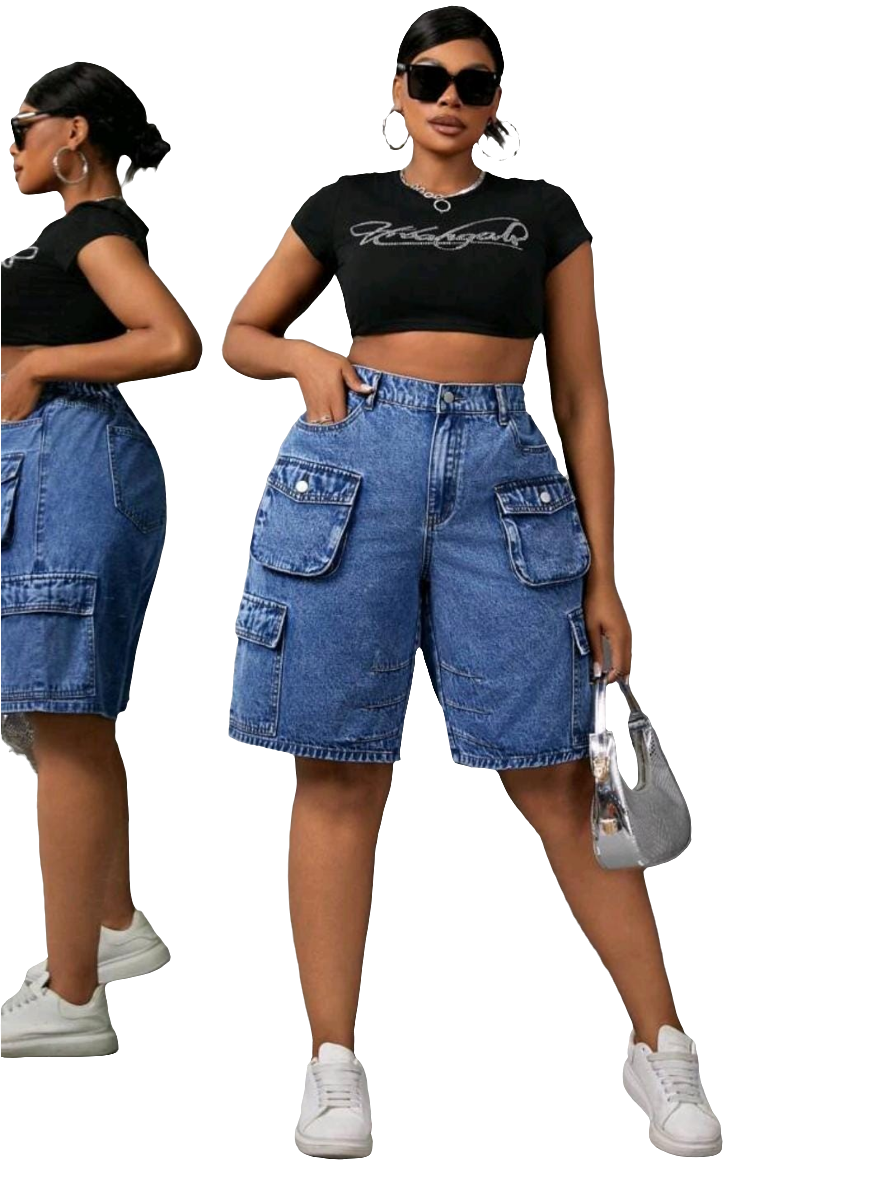 Ladies Denim Short