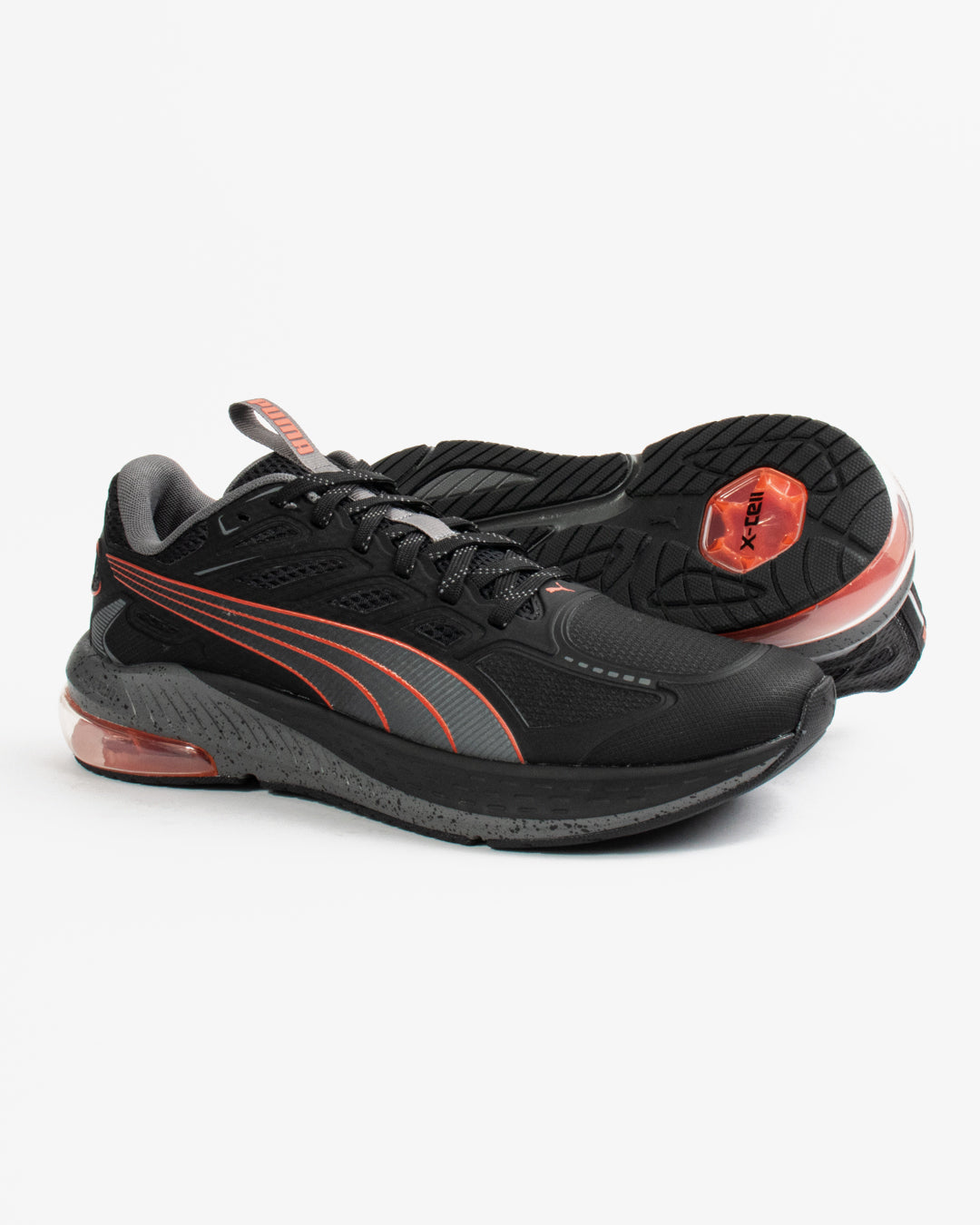 Puma M X-Cell Lightspeed  Black /Red Sneakers