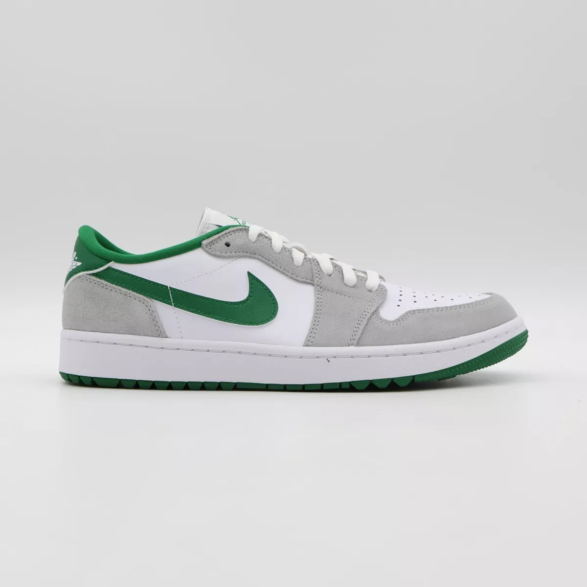 Nike Air Jordan 1 Low Golf Pine Green Light Smoke Grey White (Men's)
