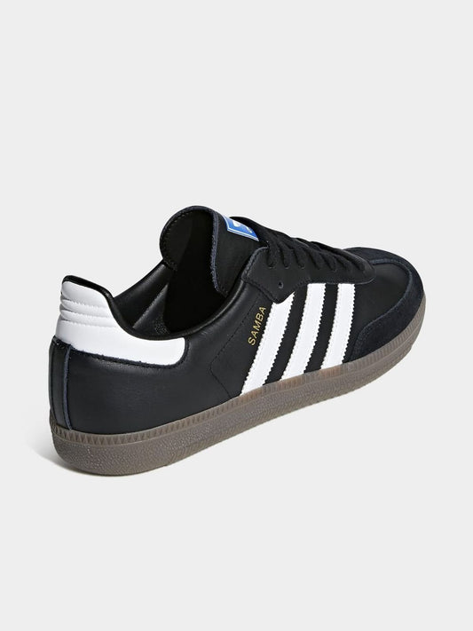 adidas Originals Men's Samba OG Black/White Sneaker