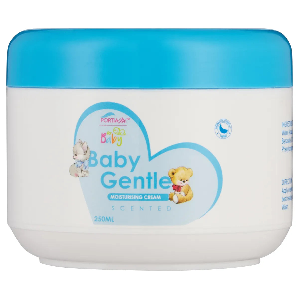 Portia M Baby Gentle Cream Unscented 250ml