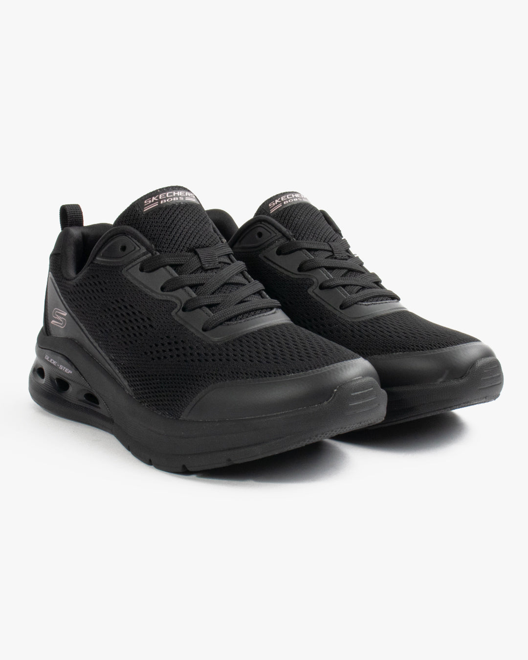 Skechers L Bobs Arc Waves  Black Sneakers