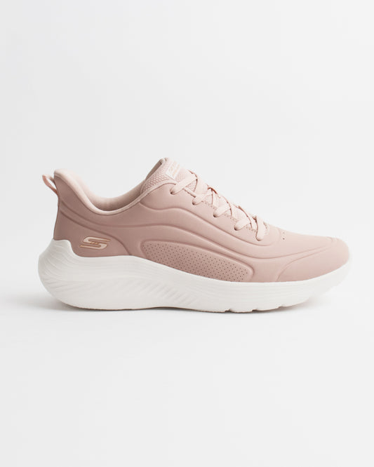 Skechers L Bobs Squad Waves  Blush Sneakers