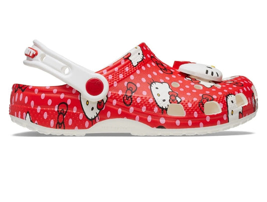 HELLO KITTY RED CLASSIC CLOG KIDS (AGE 5+)