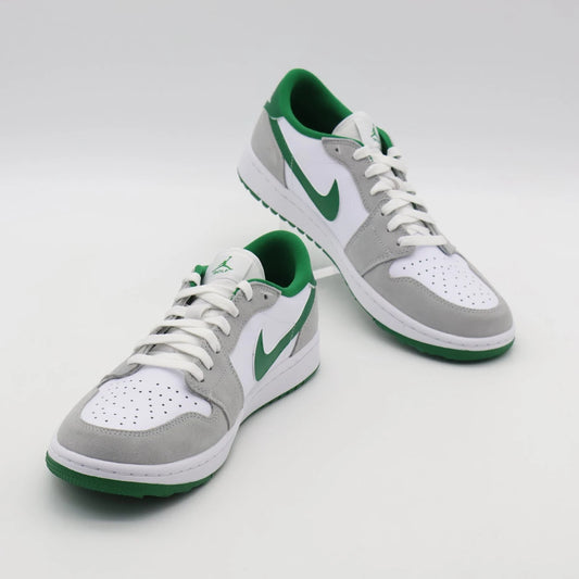 Nike Air Jordan 1 Low Golf Pine Green Light Smoke Grey White (Men's)