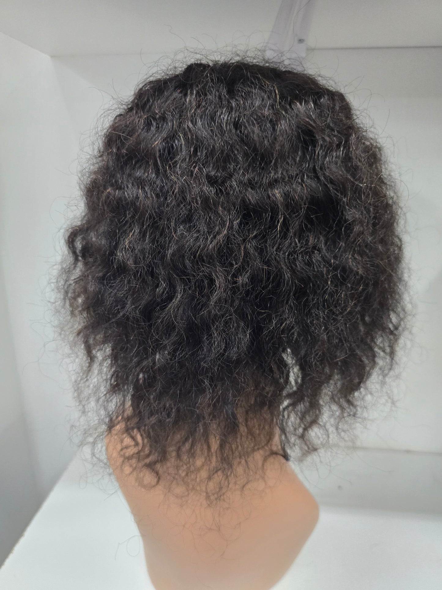 Raw hair Fringe wig.. B/F

8"