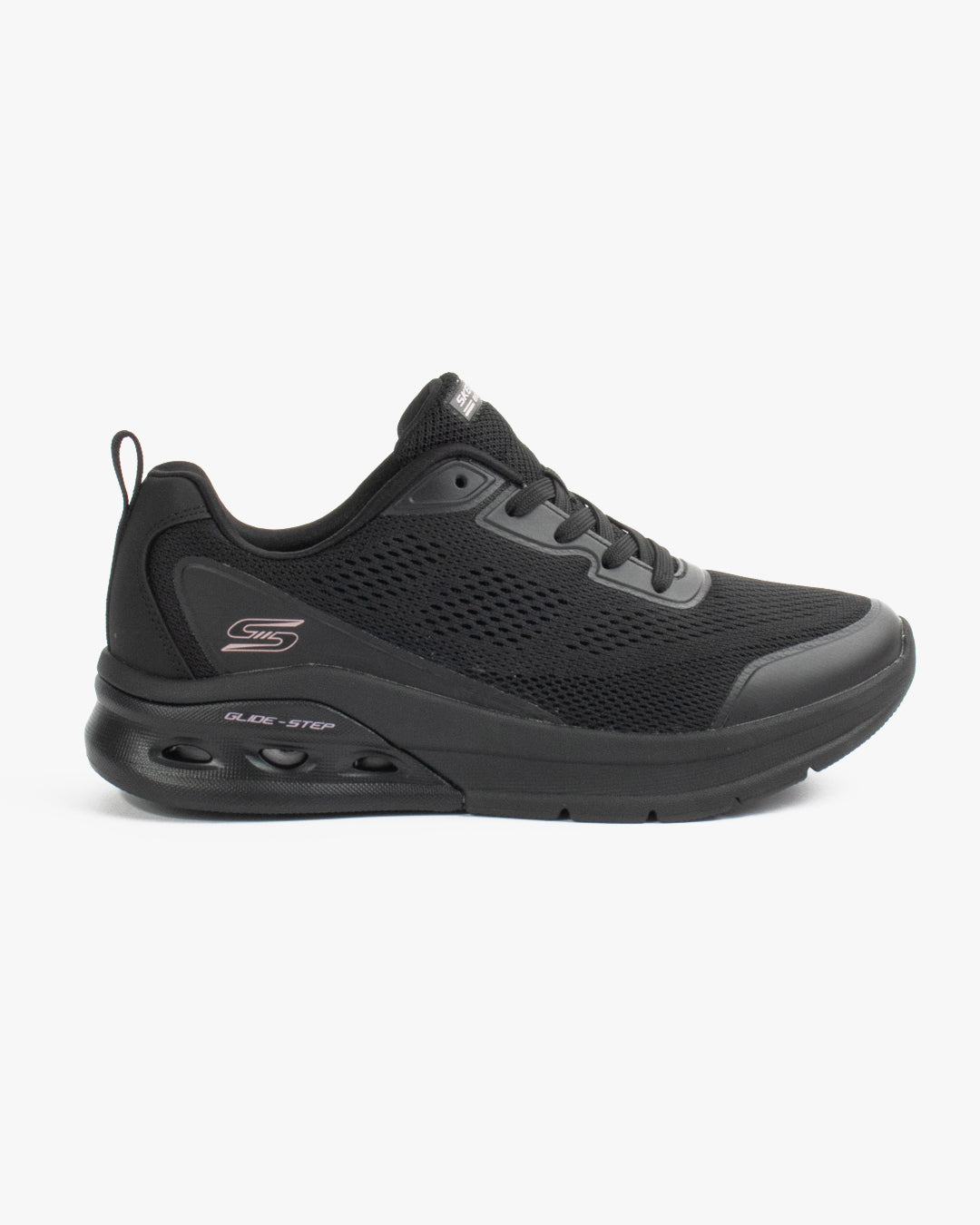 Skechers L Bobs Arc Waves  Black Sneakers