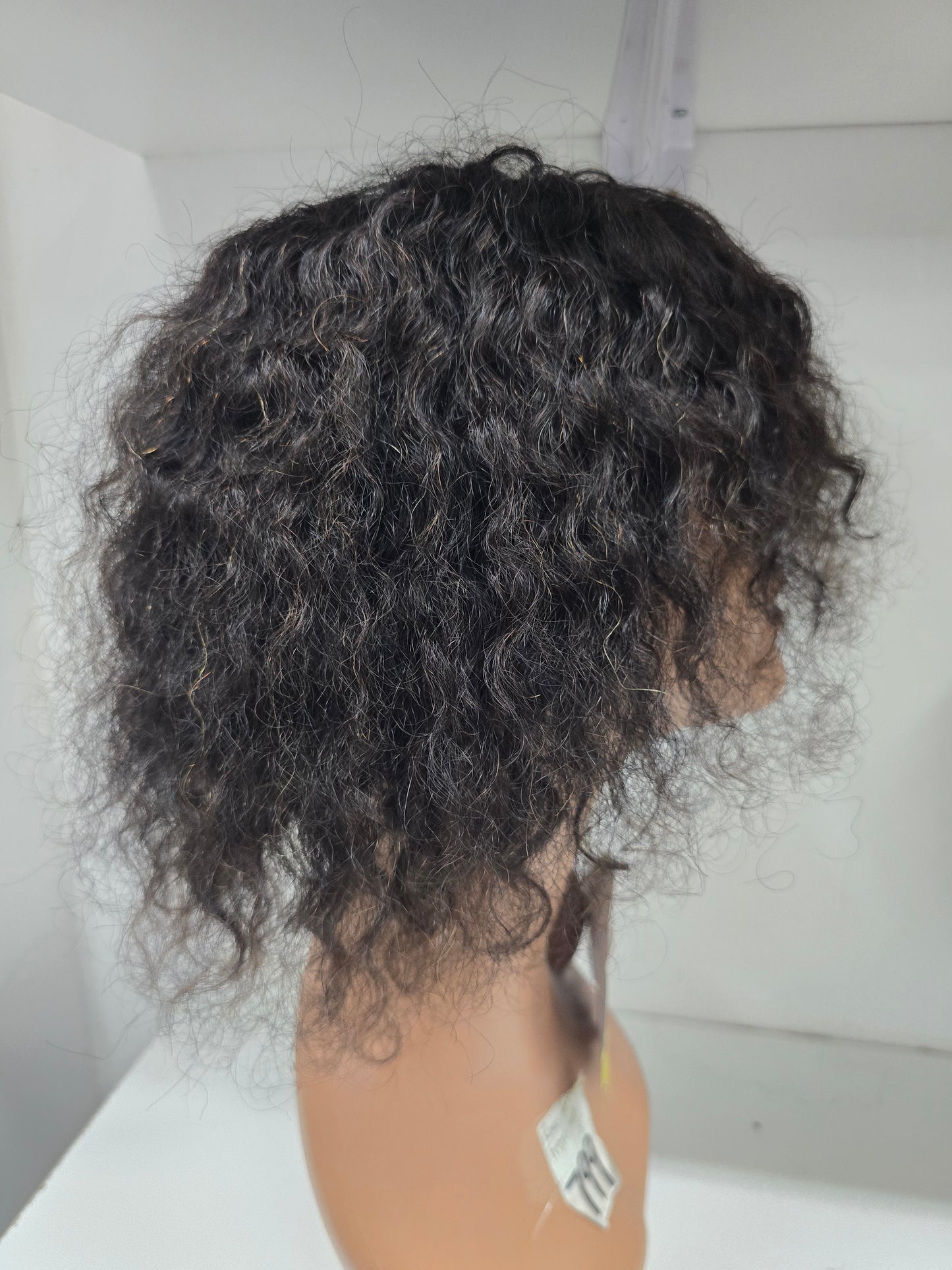 Raw hair Fringe wig.. B/F

8"