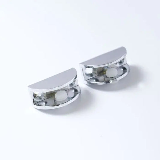 Glass Shelf Clamps, Small, 2 Pieces