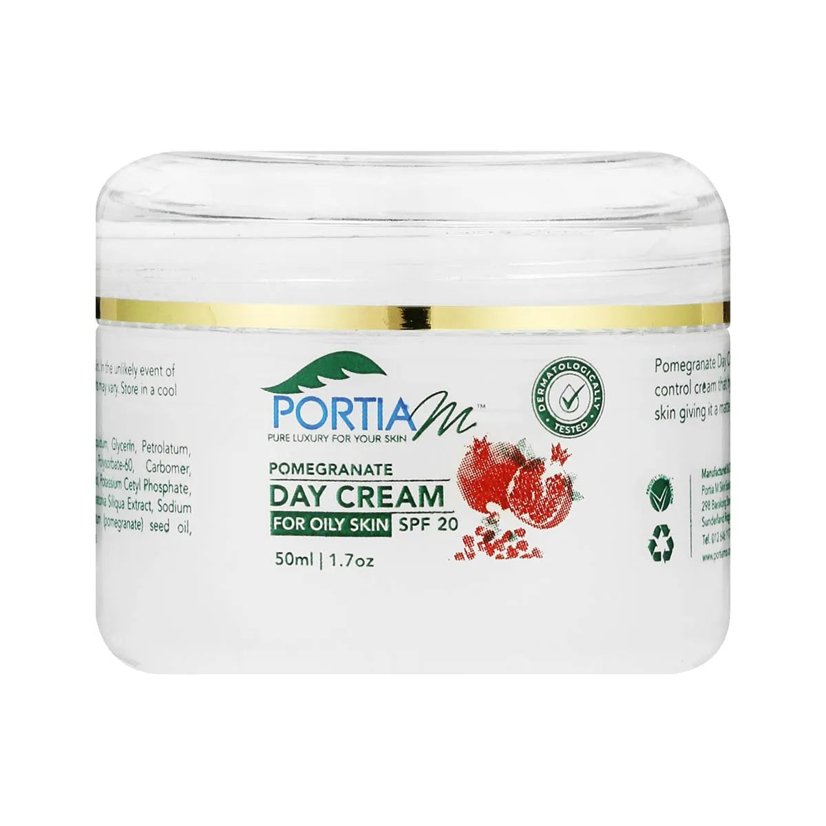 Portia M Pomegranate Day Cream Oily 50ml