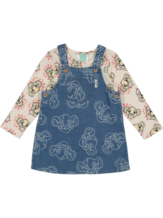 Nala Dress And Long Sleeve Tee Set baby