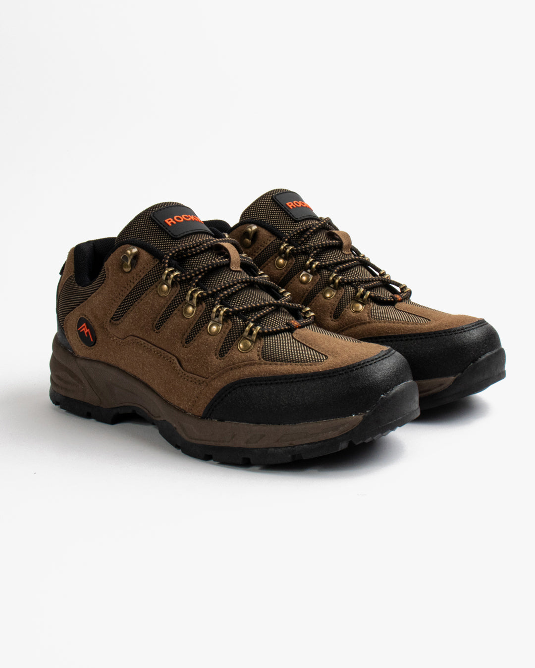 Rocky M Bushwhack  Brown/Orange leather shoe