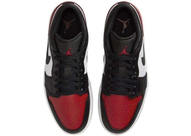 Jordan 1 Low Bred Toe
