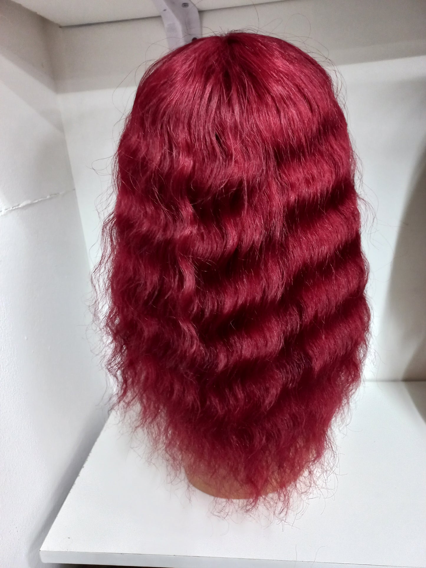 Burgundy Wig. ..B/F
