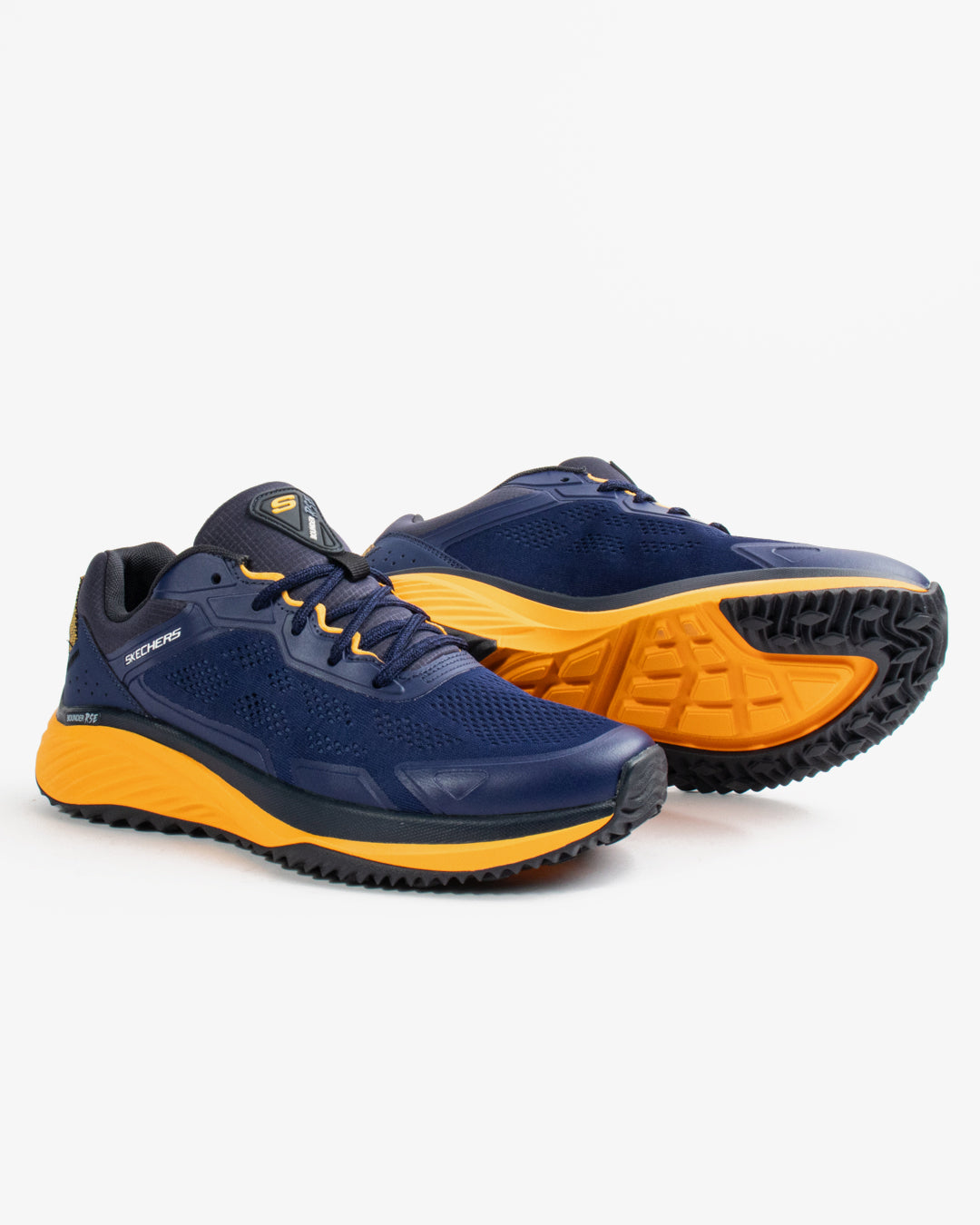 Skechers M Bounder Rse Purple Yellow Sneakers