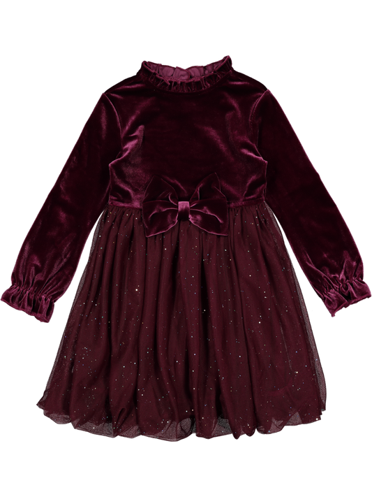 Kids Velvet Dress