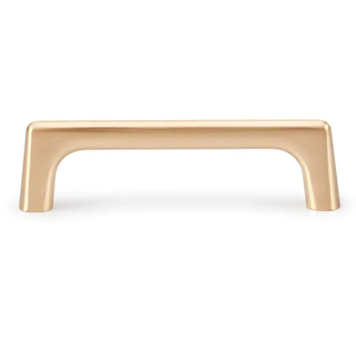Ashton Handle, Brushed Brass, 96mm