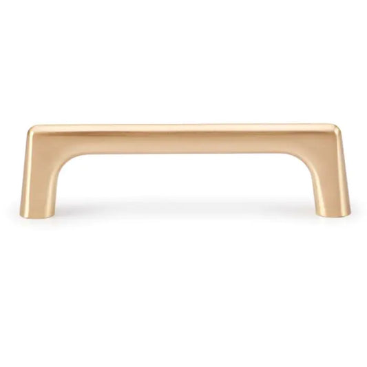 Ashton Handle, Brushed Brass, 96mm