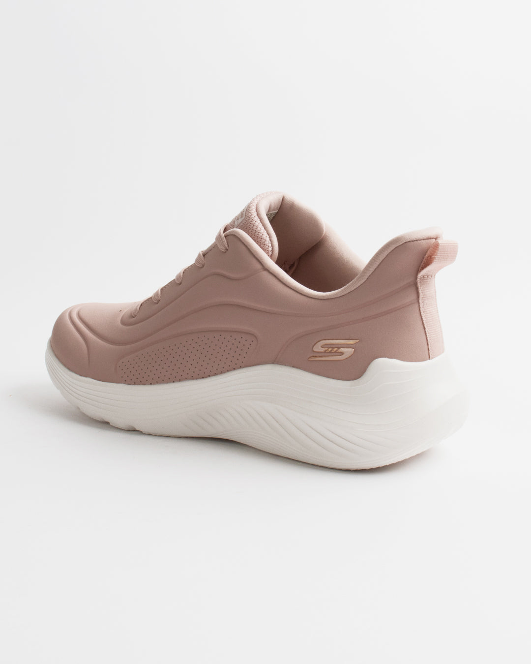 Skechers L Bobs Squad Waves  Blush Sneakers