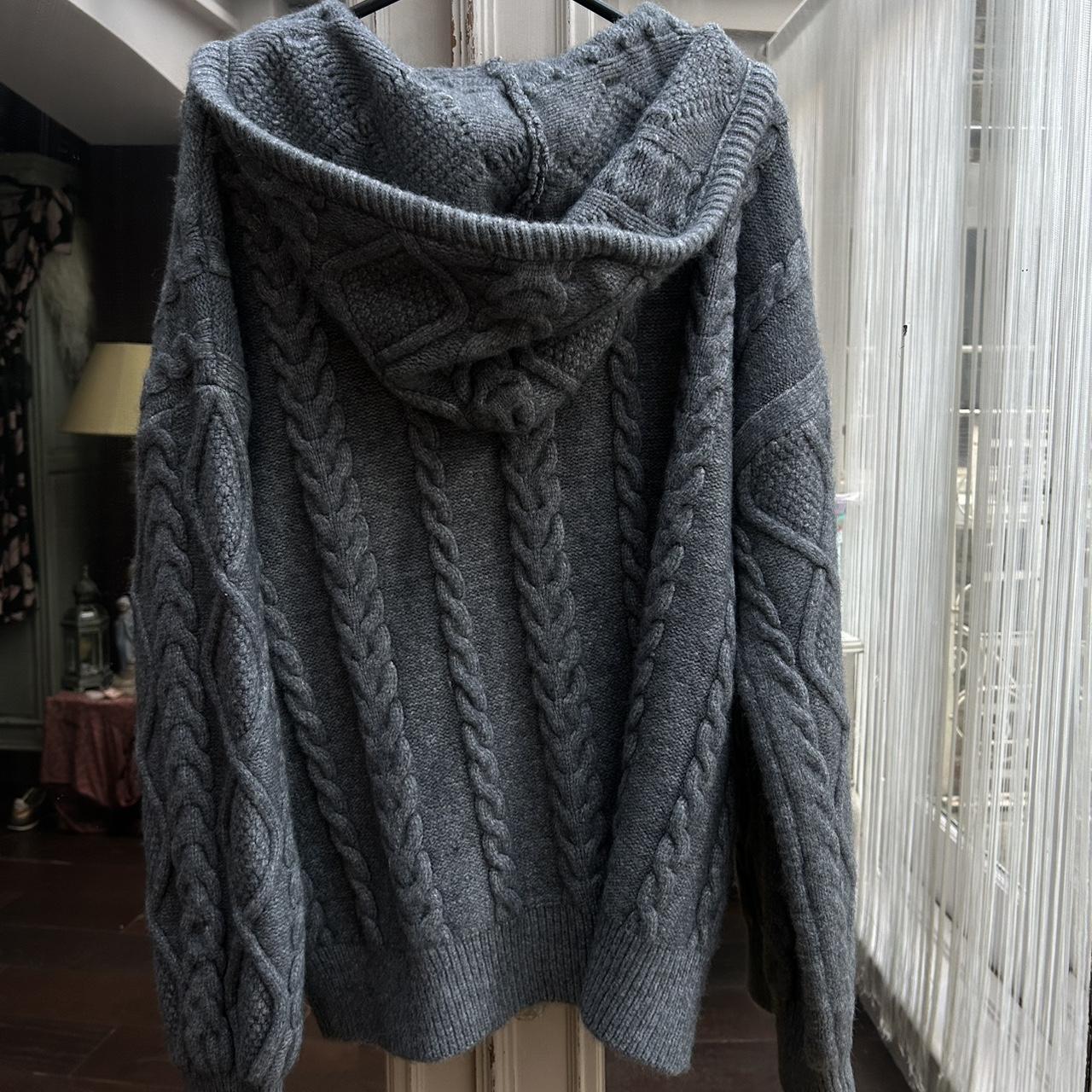 Men's Hoodie Winter Knitting Sweater Casual