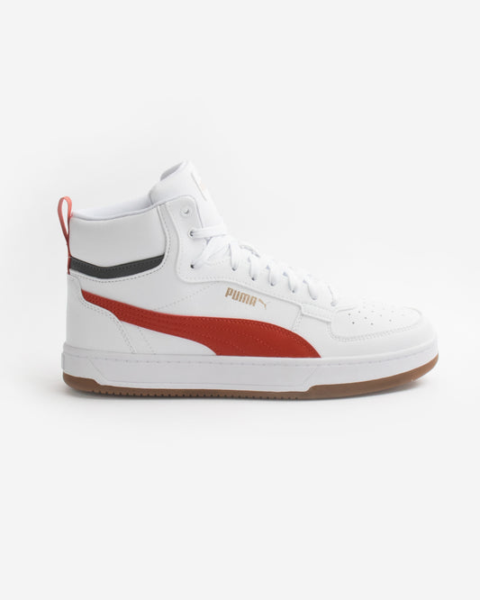 Puma M Puma Caven  White/Red/Gum