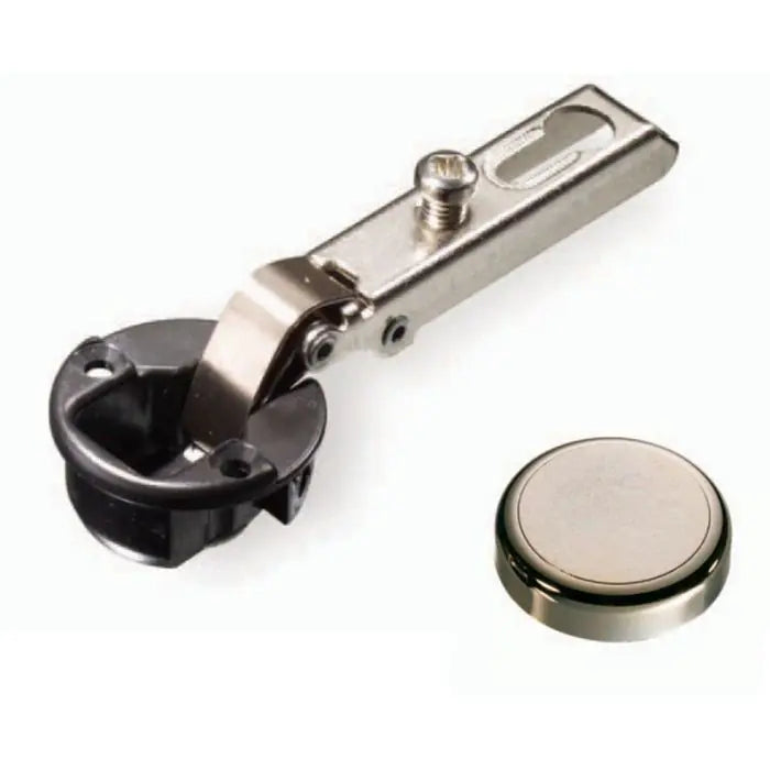 Mini Hinge 95 Cranking 0mm (for glass doors)