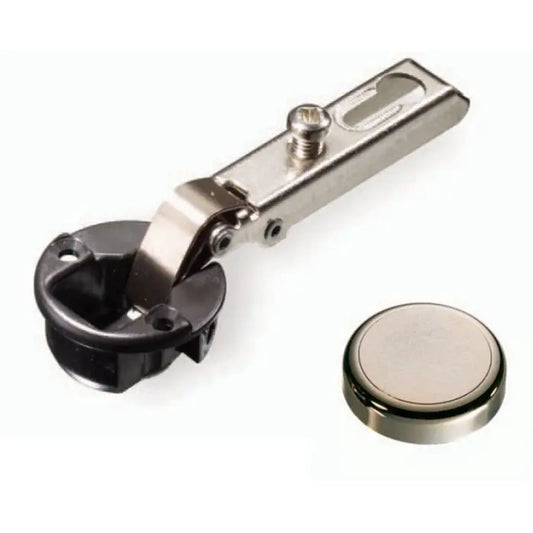 Mini Hinge 95 Cranking 0mm (for glass doors)