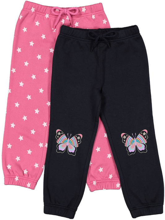 Kids 2 Pack Track Pants