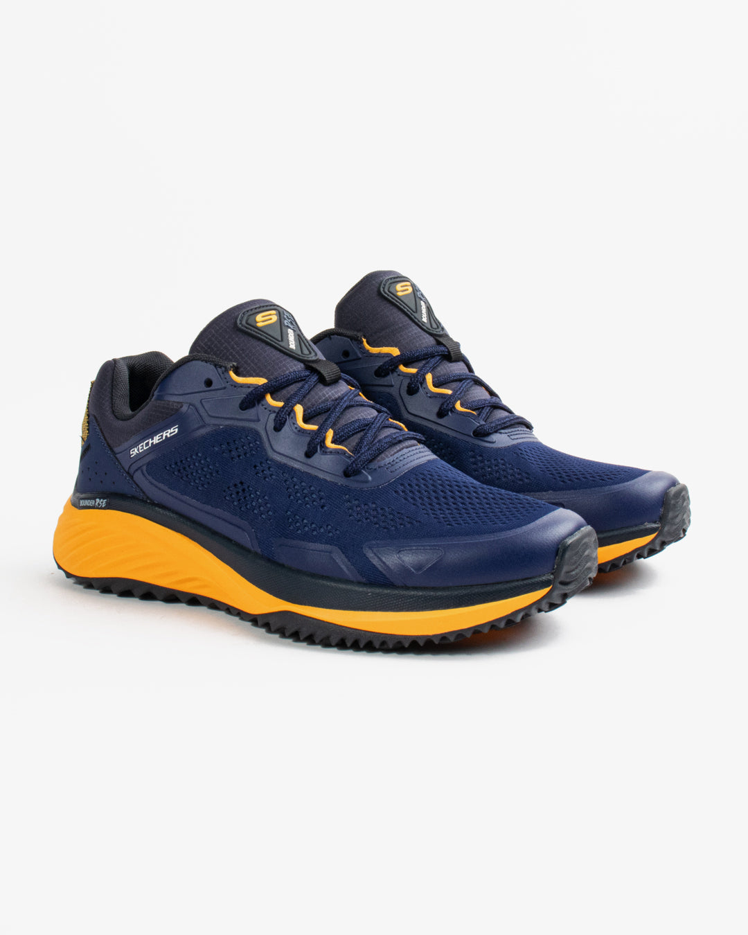 Skechers M Bounder Rse Purple Yellow Sneakers